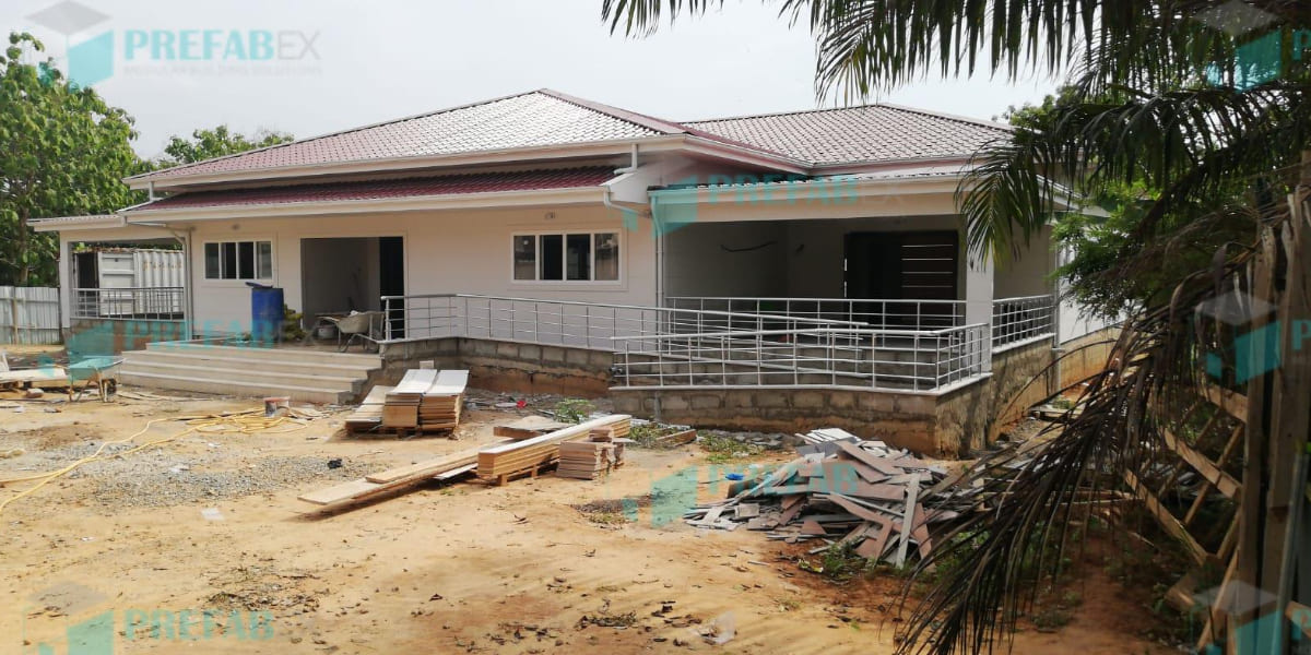 Prefab Modern School Buildings in Ghana
